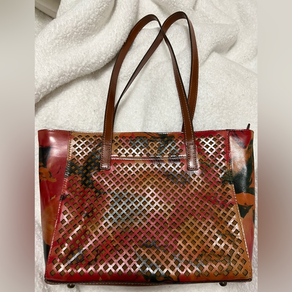 ✨PATRICIA NASH Varsi Large Leather Tote✨